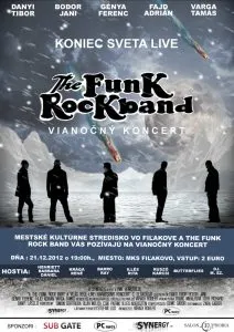Vianočný koncert 2012 - Koniec sveta Live 3 feri plakat sk